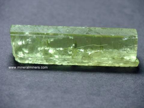 Heliodor Facet Grade Gem Rough