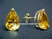 Golden Beryl Earrings