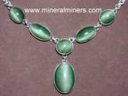 Cats Eye Jade Necklace