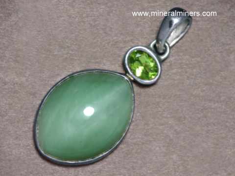 cat eye pendant