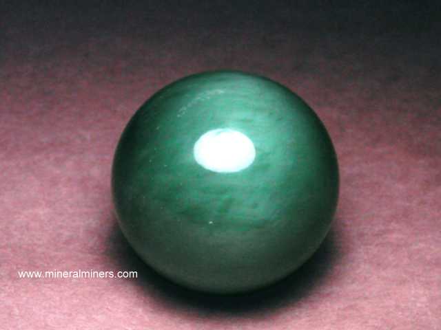 Cats Eye Jade Spheres