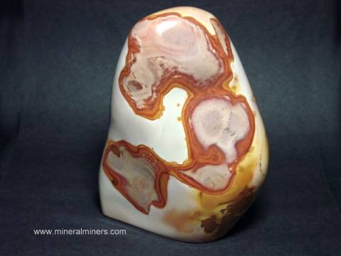 Jasper Decorator Mineral Specimen: decorative natural polychrome jasper home and office decor gifts