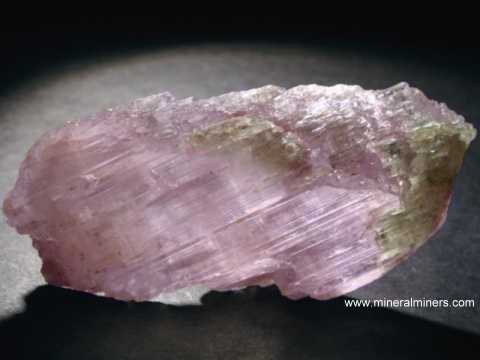 kunzite lapidary rough