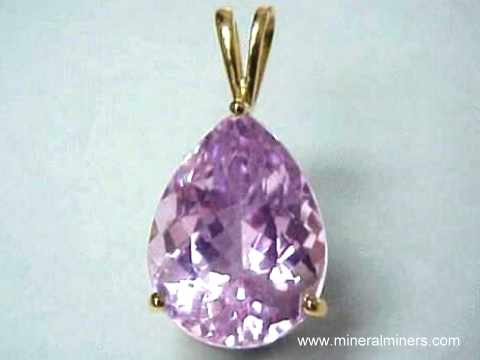 Kunzite Pendant