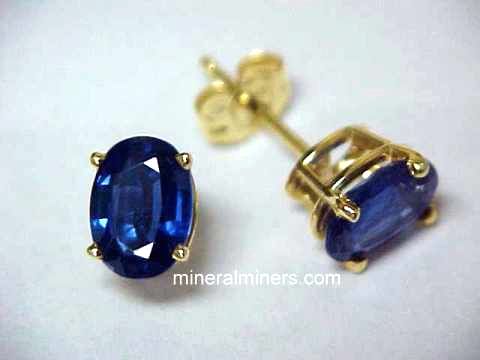 Blue Kyanite Earrings