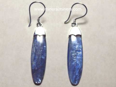 Kyanite Jewelry Blue Earrings Pendants Necklaces Click On Any Of Our Blue Kyanite Earrings Necklaces Or Other Jewelry Images Below To Enlarge It
