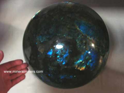 Large Labradorite Sphere