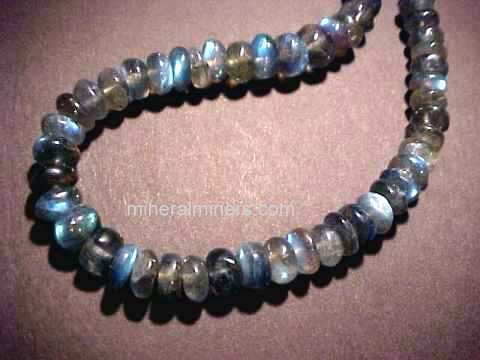 Labradorite bead necklace deals