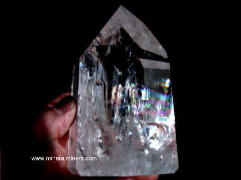 Lemurian Quartz: Fine Quality Polished Lemurian Quartz Crystals