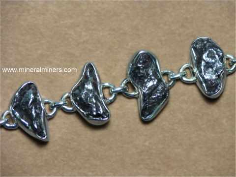 Meteorite Bracelet: genuine meteorite bracelet
