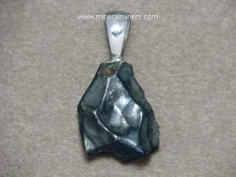 Meteorite Jewelry Muonionalusta Meteorite thin 10mm square slice 