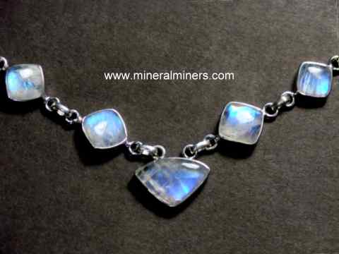 Opalite Stone Heart Necklace for Women Moonstone Pendant Necklace Rainbow Moonstone Jewelry Large Gemstone Necklace