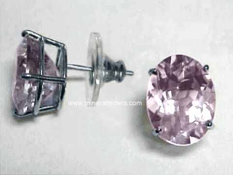 Morganite Earrings