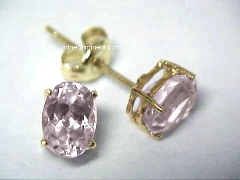 Morganite Earrings