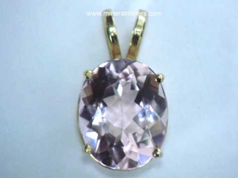 Morganite Pendant