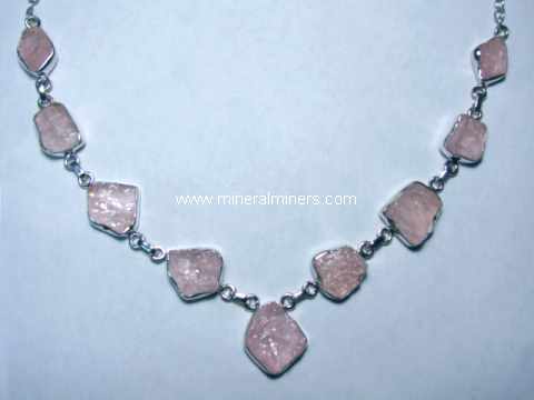 EvaDane Natural Morganite Beryl Gemstone Rope Bead Alphabet Letter G Charm Stretch Bracelet 