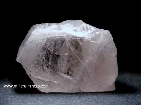 Morganite Lapidary and Carving Rough