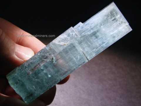 Rare Collector Quality Gem Crystals of <em>ALL</em> Minerals (rare collector quality aquamarine gem crystal specimen shown)