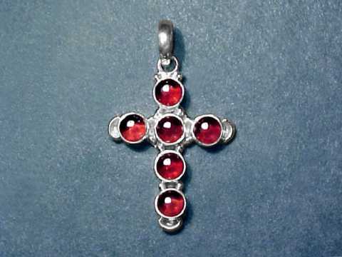 Gemstone Cross Jewelry: Gemstone Cross Necklaces and Pendants