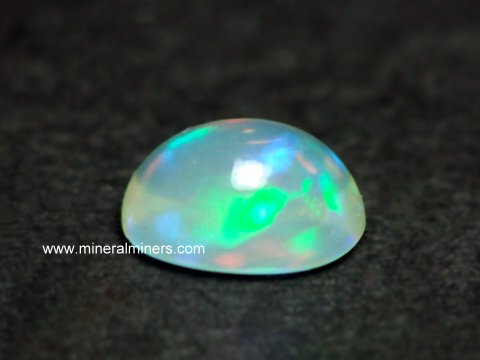 Ethiopian Opal Cabochon Gemstone