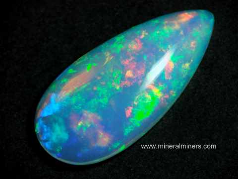 Opal Gemstone: Natural Ethiopian opal gem