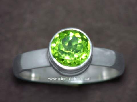 Peridot Rings