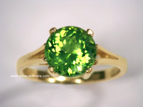 Peridot Rings