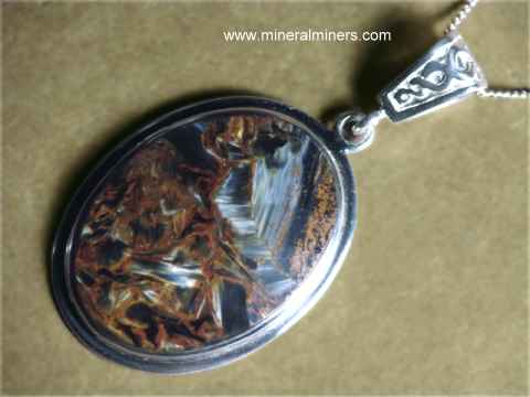 Pietersite Necklace: Pietersite Jewelry