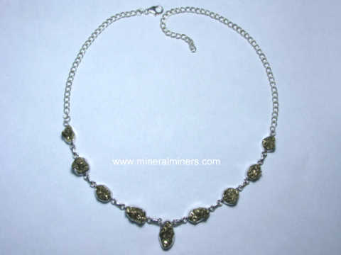 Pyrite Necklace