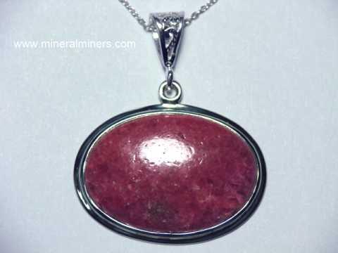 Rhodonite Jewelry