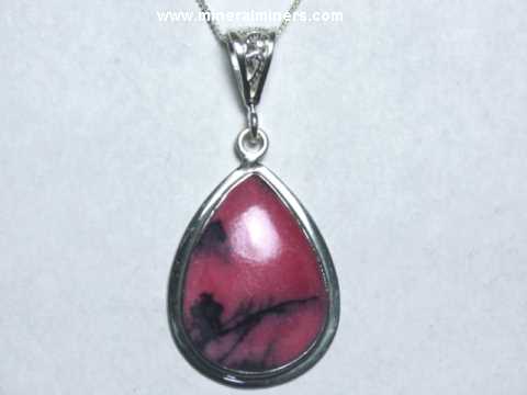 Rhodonite Pendant