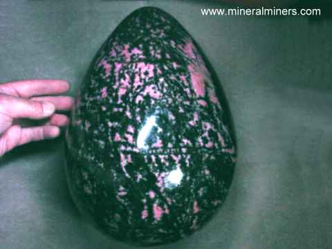Large Rhodonite Eggs