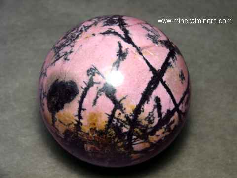 Rhodonite Sphere