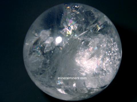 Crystal Balls: natural rock crystal quartz spheres