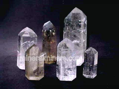 Clear Quartz Crystals