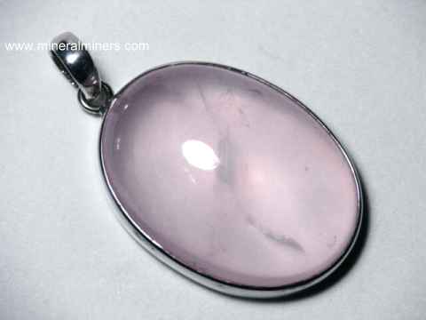 Rose Quartz Pendants