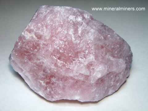 Rough Rose Quartz Crystal Specimen - Minera Emporium Crystal & Mineral Shop