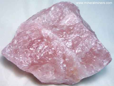 Rough Rose Quartz Crystal Specimen - Minera Emporium Crystal & Mineral Shop