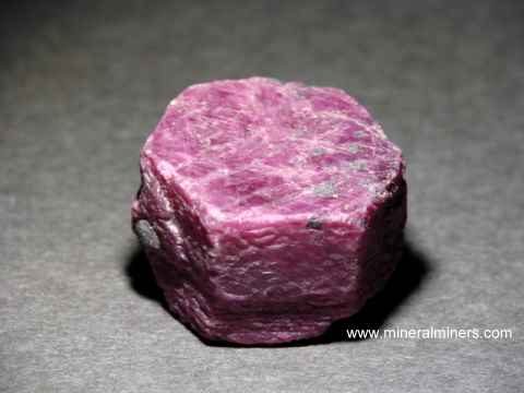 Red Corundum (ruby) Mineral Specimens and Ruby Crystals