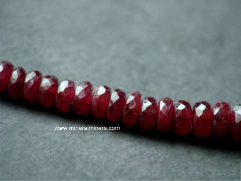 Genuine ruby necklace sale
