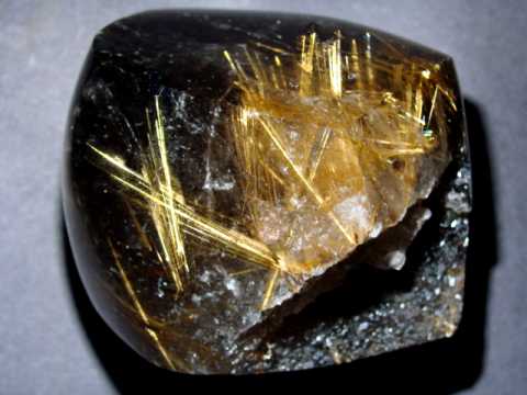 Large Golden Rutilated Quartz Decorator Specimen