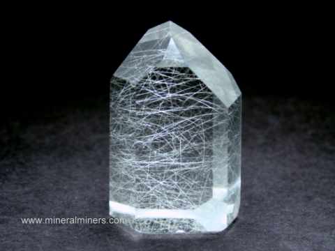 Rutilated Quartz Crystal