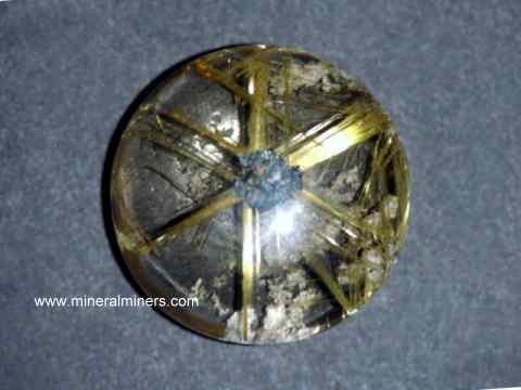 Golden Rutile Star Gemstones