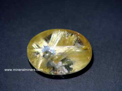 100% Natural Golden Rutile Gemstone Top Grade Quality Rutile Quartz Hand made Golden Rutile Cabochon Loose gemstone 13 Ct  19 X 13 mm # 176