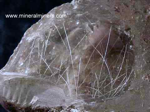 Rutilated Quartz Crystal Lapidary Rough