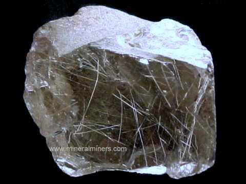 Quartz Rough with Rutile