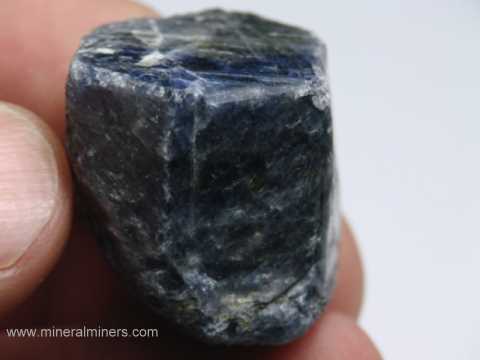 20mm 29.5 Carat Yellow Blue Chameleon Sapphire Rough Natural Corundum Crystal Cab Mineral Gemstone Specimen Madagascar 