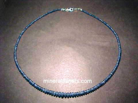 Blue Sapphire Necklace