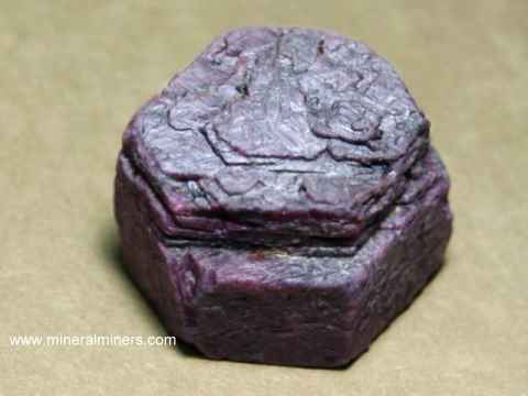 Purple Sapphire Crystal