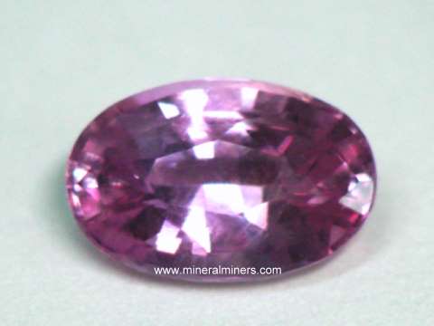 Pink Sapphire Gemstone: GIA Certified Natural Color Pink Sapphire Gem